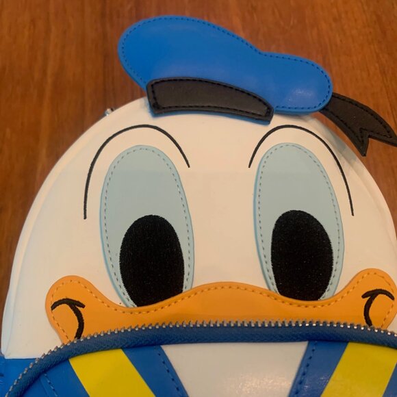 Disney Loungefly Donald Duck Cosplay Disneybound Backpack - Picture 9 of 11